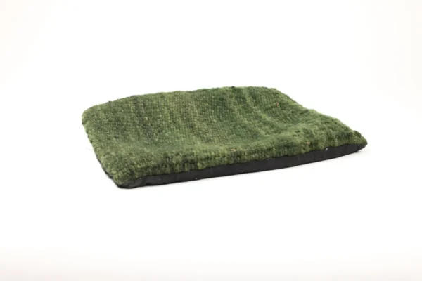 Heritage Comfort Hand-Woven Cushion Cover in Green - Image 2