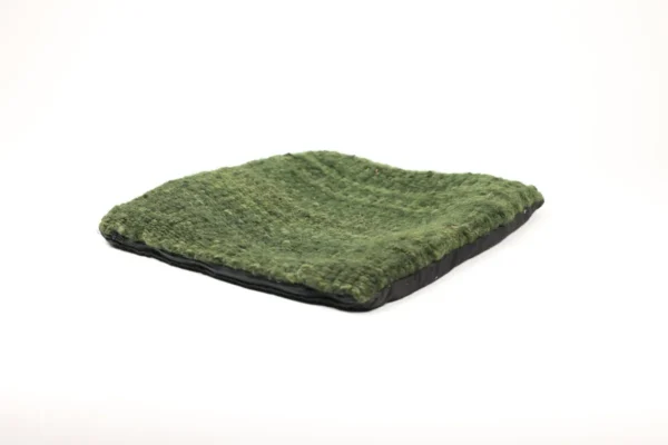 Heritage Comfort Hand-Woven Cushion Cover in Green - Image 4