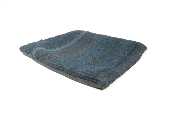 Heritage Comfort Hand-Woven Cushion Cover in Blue - Image 2