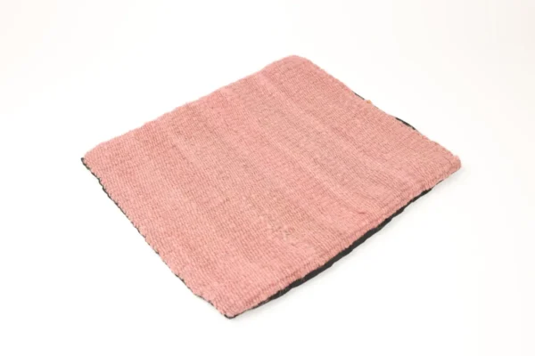 Heritage Comfort Hand-Woven Cushion Cover in Pink - Image 2