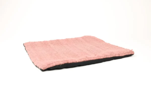 Heritage Comfort Hand-Woven Cushion Cover in Pink - Image 4