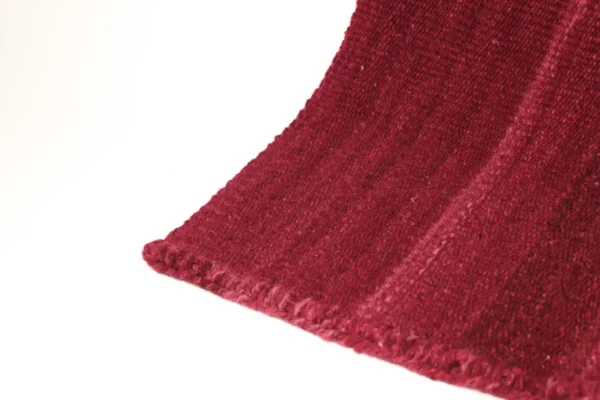 Heritage Comfort Hand-Woven Cushion Cover in Red - Image 4
