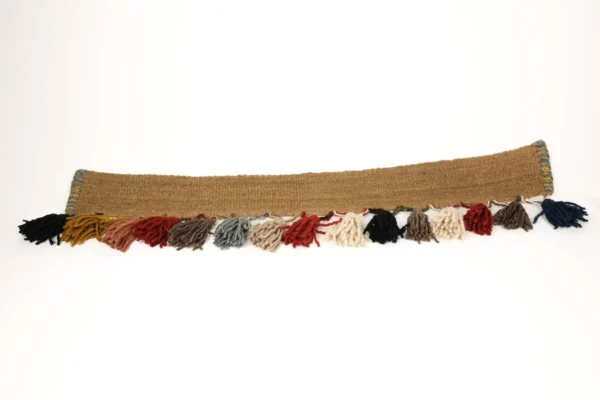 Heritage Comfort Woven Wall Hanging with Multi-Coloured Tassels - Image 2