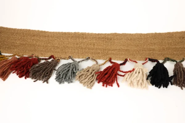 Heritage Comfort Woven Wall Hanging with Multi-Coloured Tassels - Image 3