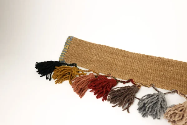 Heritage Comfort Woven Wall Hanging with Multi-Coloured Tassels - Image 4
