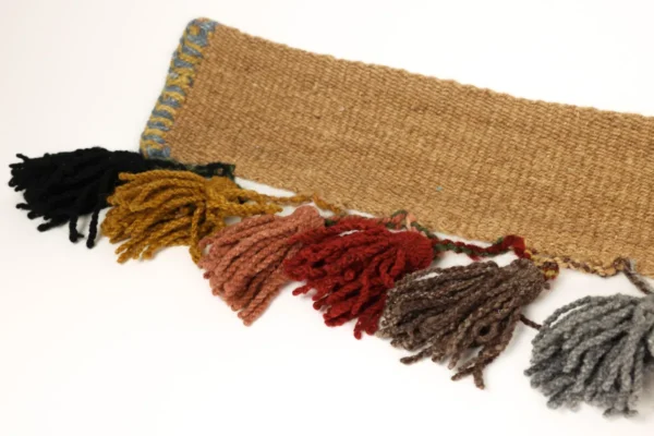 Heritage Comfort Woven Wall Hanging with Multi-Coloured Tassels - Image 6