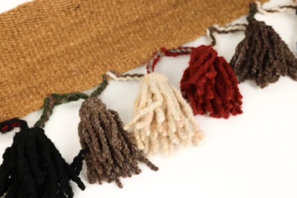 Heritage Comfort Woven Wall Hanging with Multi-Coloured Tassels - Image 7