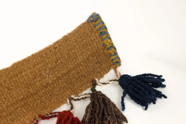 Heritage Comfort Woven Wall Hanging with Multi-Coloured Tassels - Image 8