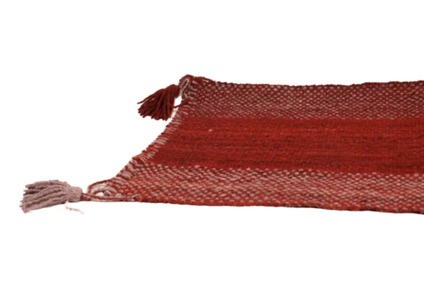 Heritage Comfort Small Red Rug with White Speckles - Image 2