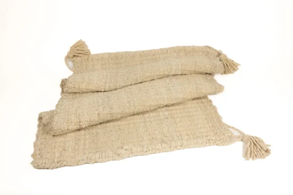 Heritage Comfort Hand-Woven Cream Rug - Image 2