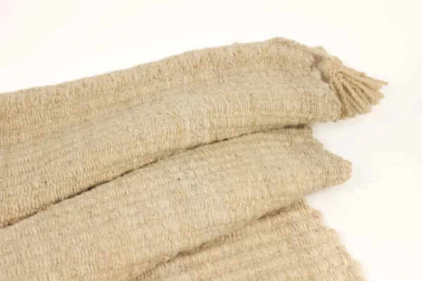 Heritage Comfort Hand-Woven Cream Rug - Image 4