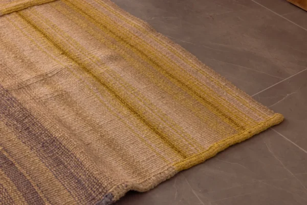 Heritage Comfort Cream Rug with Colourful Stripes - Image 4