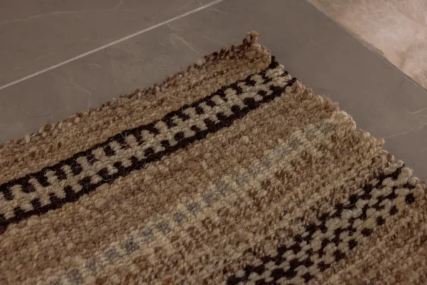 Heritage Comfort Brown Striped Rug - Image 4